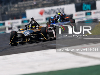 01 VANDOORNE Stoffel (bel), DS Penske Formula E Team, Spark-DS, DS E-Tense FE23, action during the 2023 Mexico City ePrix, 1st meeting of th...