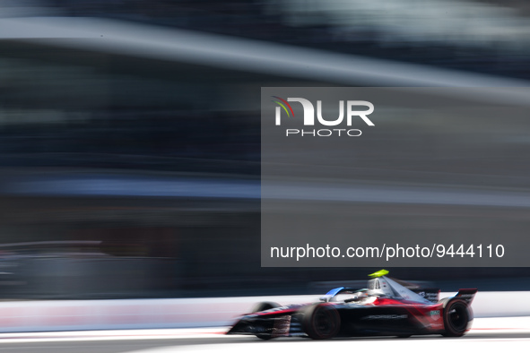 13 DA COSTA Antonio Felix (prt), TAG HAUER Porsche Formula E Team, Porsche 99X Electric, action during the 2023 Mexico City ePrix, 1st meeti...