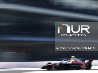 13 DA COSTA Antonio Felix (prt), TAG HAUER Porsche Formula E Team, Porsche 99X Electric, action during the 2023 Mexico City ePrix, 1st meeti...