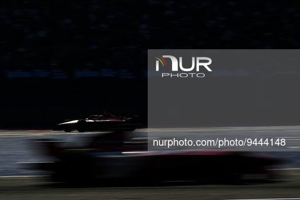 27 DENNIS Jake (gbr), Avalanche Andretti Formula E, Spark-Porsche, Porsche 99X Electric, action during the 2023 Mexico City ePrix, 1st meeti...