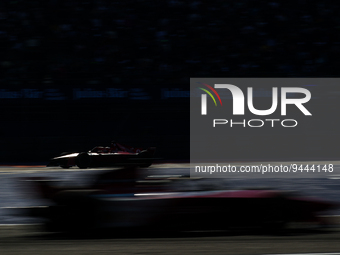 27 DENNIS Jake (gbr), Avalanche Andretti Formula E, Spark-Porsche, Porsche 99X Electric, action during the 2023 Mexico City ePrix, 1st meeti...