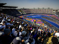 27 DENNIS Jake (gbr), Avalanche Andretti Formula E, Spark-Porsche, Porsche 99X Electric, action during the 2023 Mexico City ePrix, 1st meeti...