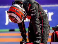 DENNIS Jake (gbr), Avalanche Andretti Formula E, Spark-Porsche, Porsche 99X Electric, portrait during the 2023 Mexico City ePrix, 1st meetin...