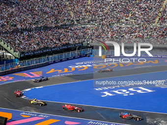 11 DI GRASSI Lucas (bra), Mahindra Racing, Spark-Mahindra, Mahindra M9-Electro, action during the 2023 Mexico City ePrix, 1st meeting of the...