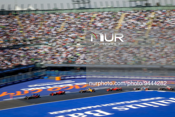 11 DI GRASSI Lucas (bra), Mahindra Racing, Spark-Mahindra, Mahindra M9-Electro, action during the 2023 Mexico City ePrix, 1st meeting of the...