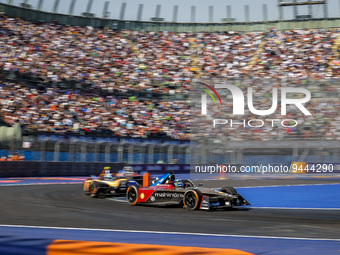 11 DI GRASSI Lucas (bra), Mahindra Racing, Spark-Mahindra, Mahindra M9-Electro, action during the 2023 Mexico City ePrix, 1st meeting of the...