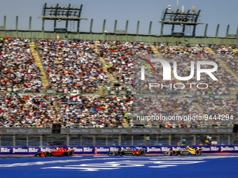 27 DENNIS Jake (gbr), Avalanche Andretti Formula E, Spark-Porsche, Porsche 99X Electric, action during the 2023 Mexico City ePrix, 1st meeti...