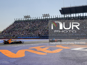 11 DI GRASSI Lucas (bra), Mahindra Racing, Spark-Mahindra, Mahindra M9-Electro, action during the 2023 Mexico City ePrix, 1st meeting of the...