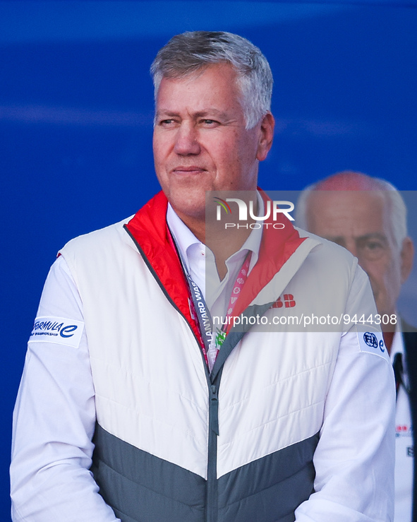 WIEROD Morten, Electrification business area President ABB, portrait during the 2023 Mexico City ePrix, 1st meeting of the 2022-23 ABB FIA F...