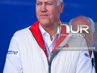 WIEROD Morten, Electrification business area President ABB, portrait during the 2023 Mexico City ePrix, 1st meeting of the 2022-23 ABB FIA F...