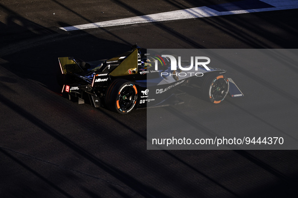 01 VANDOORNE Stoffel (bel), DS Penske Formula E Team, Spark-DS, DS E-Tense FE23, action during the 2023 Hankook Mexico City E-Prix, 1st meet...