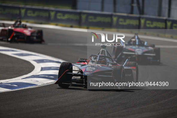 94 WEHRLEIN Pascal (ger), TAG HAUER Porsche Formula E Team, Porsche 99X Electric, action during the 2023 Hankook Mexico City E-Prix, 1st mee...