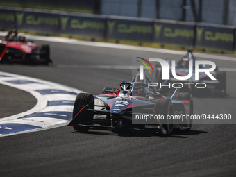 94 WEHRLEIN Pascal (ger), TAG HAUER Porsche Formula E Team, Porsche 99X Electric, action during the 2023 Hankook Mexico City E-Prix, 1st mee...