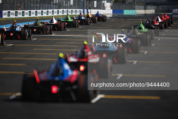 Starting grid during the 2023 Hankook Mexico City E-Prix, 1st meeting of the 2022-23 ABB FIA Formula E World Championship, on the Autodromo...