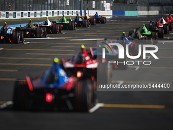 Starting grid during the 2023 Hankook Mexico City E-Prix, 1st meeting of the 2022-23 ABB FIA Formula E World Championship, on the Autodromo...