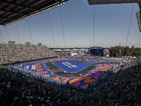 Action at Foro Sol during the 2023 Hankook Mexico City E-Prix, 1st meeting of the 2022-23 ABB FIA Formula E World Championship, on the Autod...