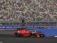 27 DENNIS Jake (gbr), Avalanche Andretti Formula E, Spark-Porsche, Porsche 99X Electric, action during the 2023 Hankook Mexico City E-Prix,...