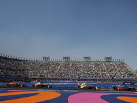 Action at Foro Sol during the 2023 Hankook Mexico City E-Prix, 1st meeting of the 2022-23 ABB FIA Formula E World Championship, on the Autod...