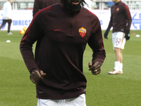 Gervinho before the Seria A match  between Torino FC and AS Roma at the olympic stadium of turin on december 5, 2015 in torino, italy.  (