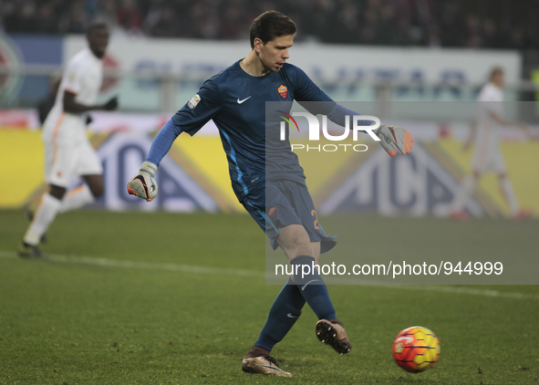 Wojciech Szczesny during the Seria A match  between Torino FC and AS Roma at the olympic stadium of turin on december 5, 2015 in torino, ita...