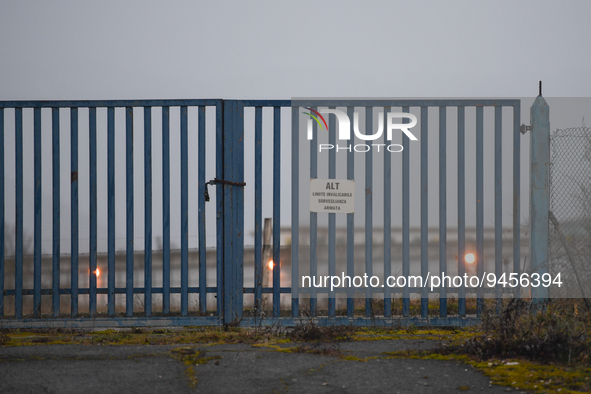 An exterior view of “Supercarcere Le Costarelle” jail in L’Aquila, Italy, on January 17, 2023. Mafia Boss Matteo Messina Denaro now is held...