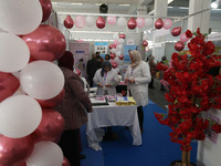 The 6th edition of the Cancer Information Fair (SICAN), at the Palais des Expositions, in Algiers, Algeria on February 02, 2023 (