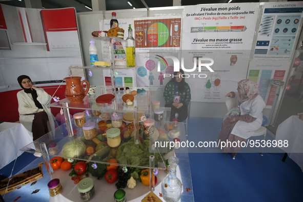 The 6th edition of the Cancer Information Fair (SICAN), at the Palais des Expositions, in Algiers, Algeria on February 02, 2023 