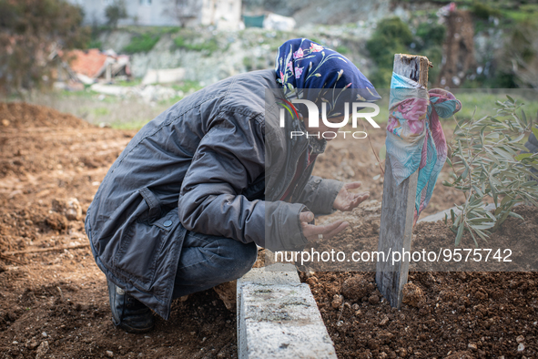 On 11 February 2023, the families of people who were killed in twin earthquakes that hit Turkey and Syria gathered at graveyards in Antakya,...