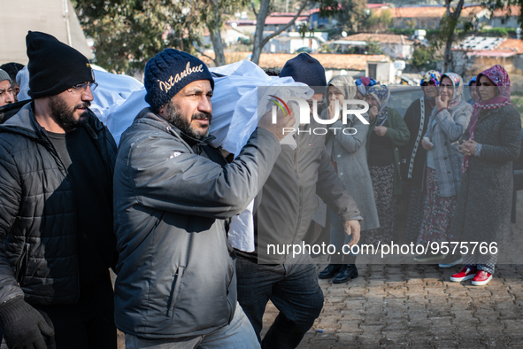 On 11 February 2023, the families of people who were killed in twin earthquakes that hit Turkey and Syria gathered at graveyards in Antakya,...