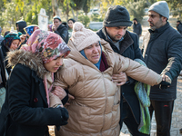 On 11 February 2023, the families of people who were killed in twin earthquakes that hit Turkey and Syria gathered at graveyards in Antakya,...