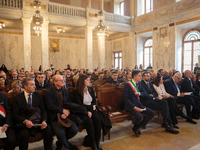 Inauguration of the 679th academic year of the University of Pisa in Pisa, Italy, on Feb. 28, 2023. The ceremony was opened by Health Minist...