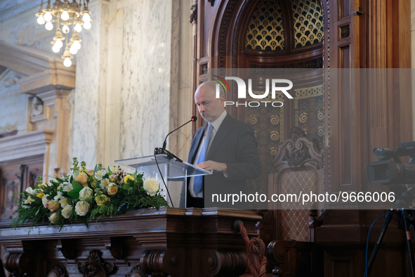 Inauguration of the 679th academic year of the University of Pisa in Pisa, Italy, on Feb. 28, 2023. The ceremony was opened by Health Minist...