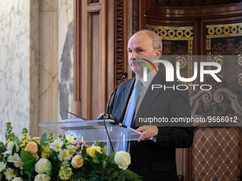 Inauguration of the 679th academic year of the University of Pisa in Pisa, Italy, on Feb. 28, 2023. The ceremony was opened by Health Minist...