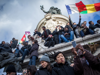 A march was organized today. it started at republic square where the gathering took place in tribute to the 17 victims of a three day killin...