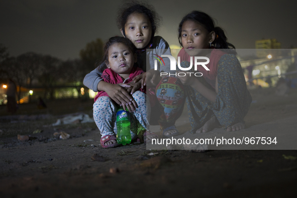 KATHMANDU, NEPAL-- May 4, 2015-- 