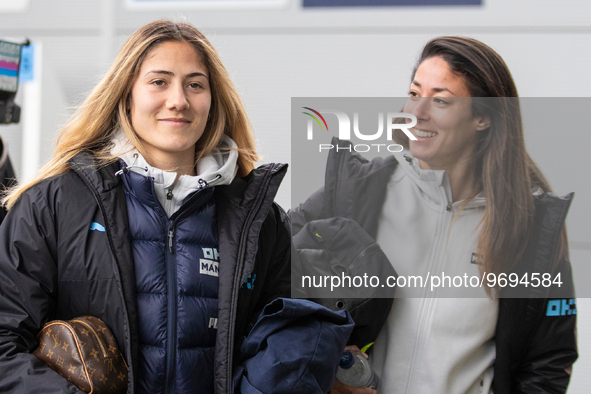  during the Barclays FA Women's Super League match between Manchester City and Tottenham Hotspur at the Academy Stadium, Manchester on Sunda...
