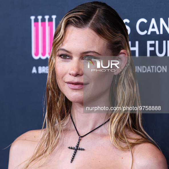 Namibian model Behati Prinsloo arrives at The Women's Cancer Research Fund's An Unforgettable Evening Benefit Gala 2023 held at the Beverly...