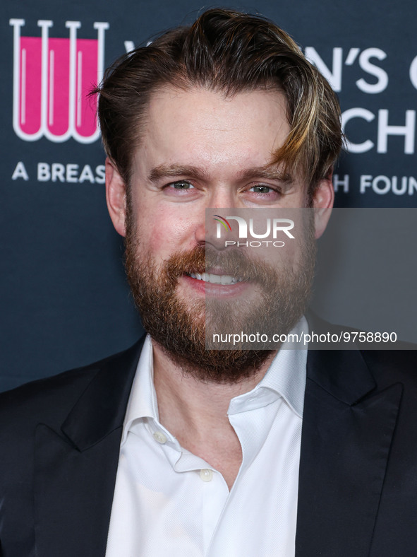 American actor and musician Chord Overstreet arrives at The Women's Cancer Research Fund's An Unforgettable Evening Benefit Gala 2023 held a...