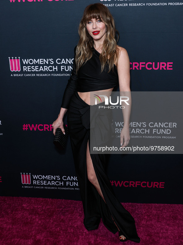 American dancer, actress and singer Julianne Hough arrives at The Women's Cancer Research Fund's An Unforgettable Evening Benefit Gala 2023...