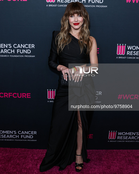 American dancer, actress and singer Julianne Hough arrives at The Women's Cancer Research Fund's An Unforgettable Evening Benefit Gala 2023...