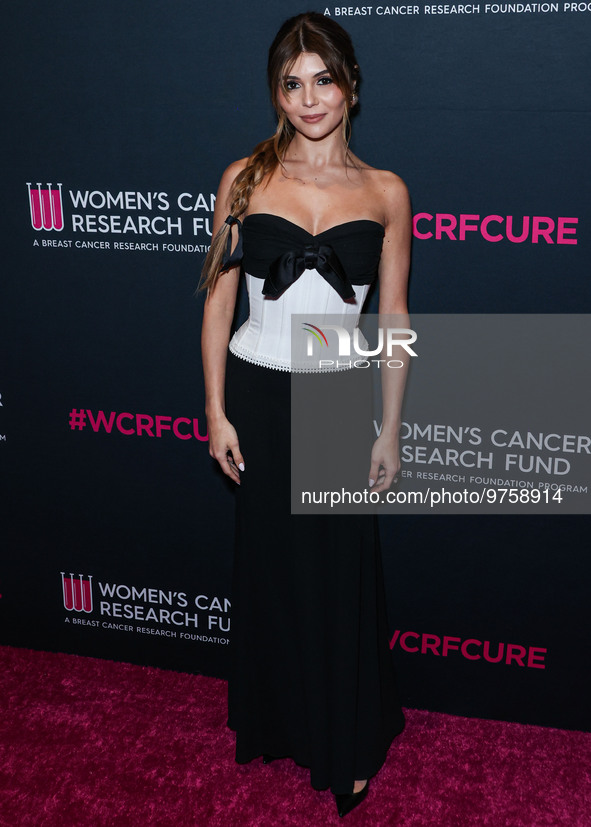 American YouTuber Olivia Jade Giannulli arrives at The Women's Cancer Research Fund's An Unforgettable Evening Benefit Gala 2023 held at the...