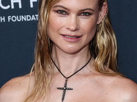 Namibian model Behati Prinsloo arrives at The Women's Cancer Research Fund's An Unforgettable Evening Benefit Gala 2023 held at the Beverly...