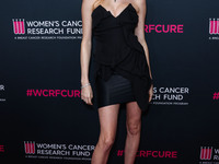 Namibian model Behati Prinsloo arrives at The Women's Cancer Research Fund's An Unforgettable Evening Benefit Gala 2023 held at the Beverly...