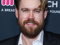 American actor and musician Chord Overstreet arrives at The Women's Cancer Research Fund's An Unforgettable Evening Benefit Gala 2023 held a...