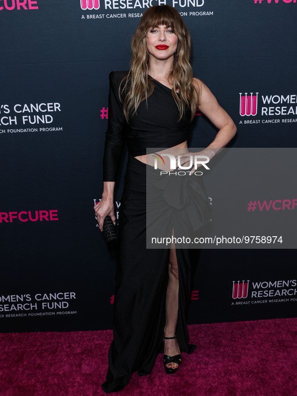 American dancer, actress and singer Julianne Hough arrives at The Women's Cancer Research Fund's An Unforgettable Evening Benefit Gala 2023...