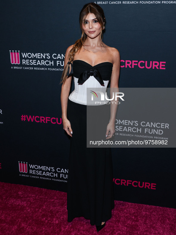 American YouTuber Olivia Jade Giannulli arrives at The Women's Cancer Research Fund's An Unforgettable Evening Benefit Gala 2023 held at the...