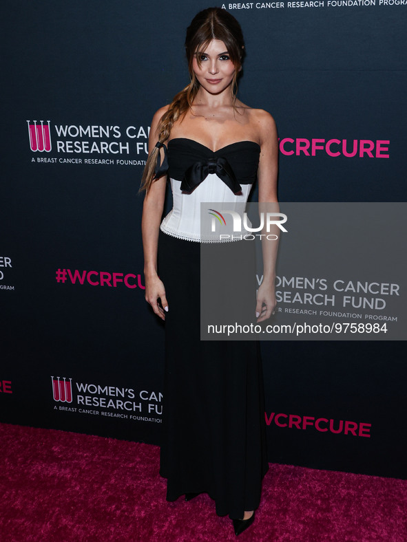 American YouTuber Olivia Jade Giannulli arrives at The Women's Cancer Research Fund's An Unforgettable Evening Benefit Gala 2023 held at the...