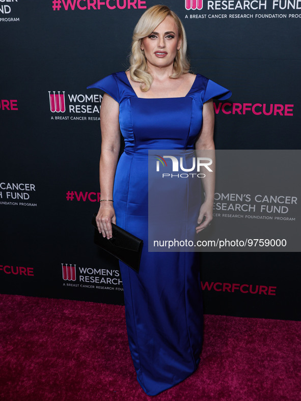 Australian actress, comedian, writer, singer and producer Rebel Wilson arrives at The Women's Cancer Research Fund's An Unforgettable Evenin...