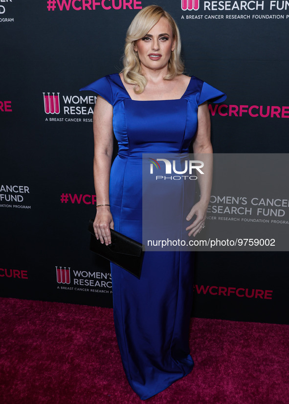 Australian actress, comedian, writer, singer and producer Rebel Wilson arrives at The Women's Cancer Research Fund's An Unforgettable Evenin...