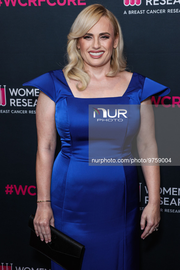 Australian actress, comedian, writer, singer and producer Rebel Wilson arrives at The Women's Cancer Research Fund's An Unforgettable Evenin...